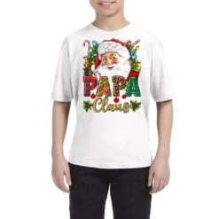 Papa Claus Christmas Youth Tee
