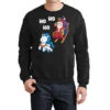Christmas Santa Unicorn Magical Xmas Santa Claus S Crewneck Sweatshirt