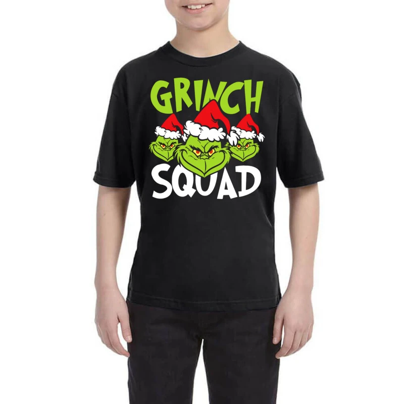 Grinch Squad Funy Family Christmas Youth Tee 1 Grinch Squad Funy Family Christmas Youth Tee
