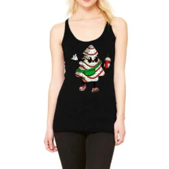 Little Debbie Christmas Tree Cakes Racerback Tank