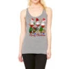 Merry Christmas Wine And Cocktails Racerback Tank