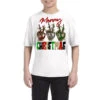 Merry Christmas Skeleton Hands Youth Tee