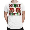 Merry Christmas Skeleton Hands Boobs T-Shirt