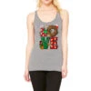 Love Nurse Christmas Racerback Tank