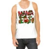 Mama Elf With Gift Christmas Tank Top