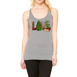 Love Christmas Tree Cake Racerback Tank