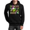 Christmas Characters And Bougie Unisex Hoodie