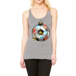 Christmas Soccer Racerback Tank