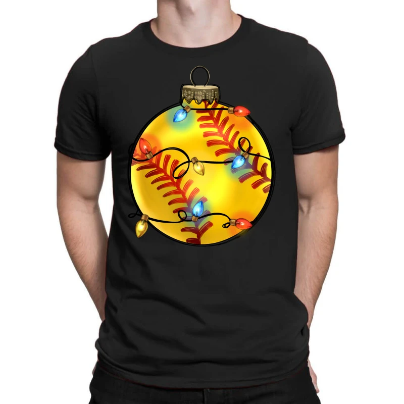 Christmas Softball T-Shirt 1 Christmas Softball T-Shirt