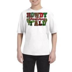 Howdy Christmas Y'all Youth Tee