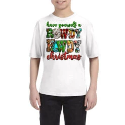 Have Yourself A Rowdy Howdy Christmas Youth Tee