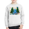 Hannukah Christmas Trees Youth Sweatshirt