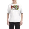 Daddy Claus Santa Christmas Lights And Holly Youth Tee