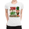 Christmas Son Of A Nutcracker Ladies Fitted T-Shirt