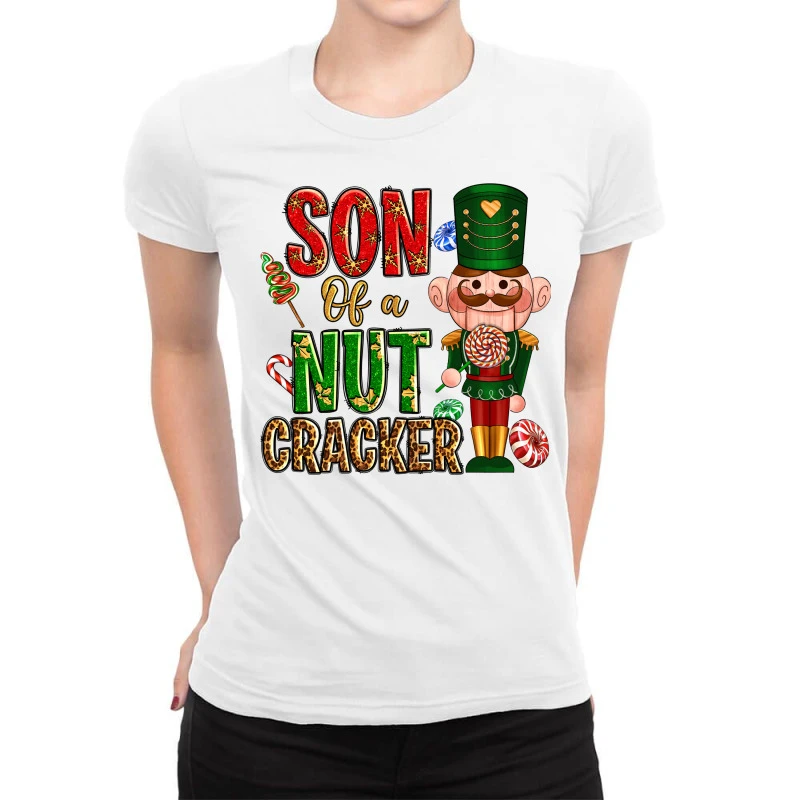 Christmas Son Of A Nutcracker Ladies Fitted T-Shirt 1 Christmas Son Of A Nutcracker Ladies Fitted T-Shirt