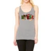 Christmas Nurse Racerback Tank