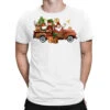 Christmas Truck Elf Santa Snowman Reindeer T-Shirt