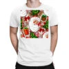 Christmas Santa Claus And Gift Box T-Shirt