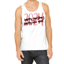 Happy Christmas And Happy New Year 2024 Tank Top