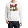 Christmas Mama Elf Crewneck Sweatshirt