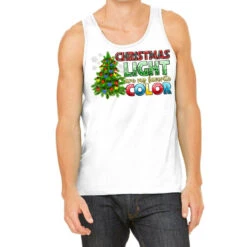 Christmas Light Are My Favorite Color Tank Top