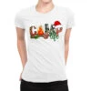 Christmas Camp Ladies Fitted T-Shirt