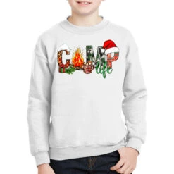 Christmas Camp Youth Sweatshirt