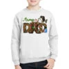 Christmas Army Dad Youth Sweatshirt