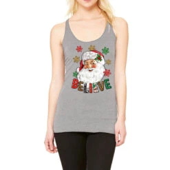 Believe Christmas Racerback Tank