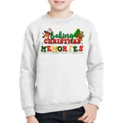 Baking Christmas Memories Youth Sweatshirt