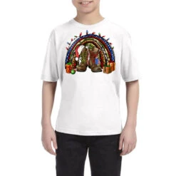 Army Christmas Rainbow Youth Tee