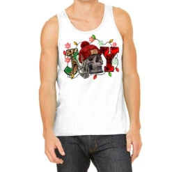 Christmas Joy Skeleton Tank Top