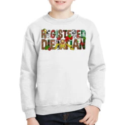Registered Dietitian Christmas Youth Sweatshirt