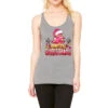 Pink Merry Christmas Racerback Tank