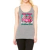 Pink Farm Fresh Christmas Trees Truck Racerback Tank