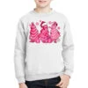 Pink Christmas Tree Cakes Youth Sweatshirt