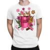 Pink Christmas Hot Chocolate Coffee Cup T-Shirt