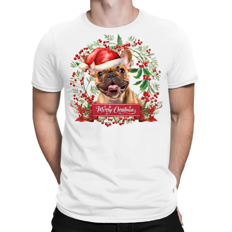 Merry Christmas Dog T-Shirt 1 Merry Christmas Dog T-Shirt