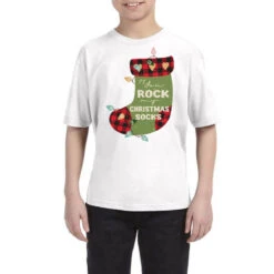 You Rock My Christmas Svg Youth Tee