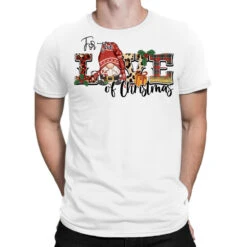 For The Love Of Christmas Sublimation T-Shirt