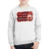 Just A Girl Who Loves Christmas Sublim Youth Sweatshirt