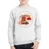 Santa Cookies Christmas Youth Sweatshirt