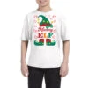 Elf Mommy Elf Christmas Youth Tee