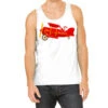Santa Christmas Holiday Plane Kids Tank Top