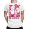 Pink Christmas Crew Snowman T-Shirt