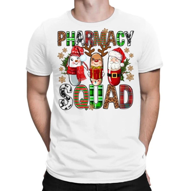Pharmacy Squad Christmas T-Shirt 1 Pharmacy Squad Christmas T-Shirt