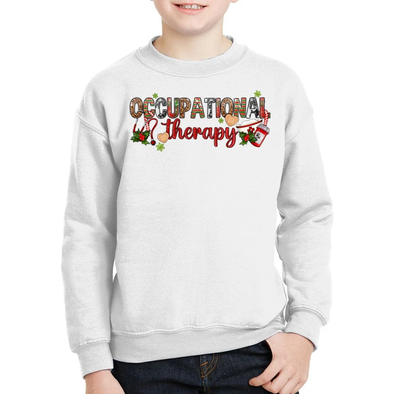 Occupational Therapy Christmas Youth Sweatshirt 1 Occupational Therapy Christmas Youth Sweatshirt