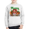 Merry Christmas With Truck Youth Sweatshirt