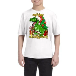 Merry Christmas T-Rex Youth Tee