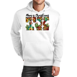 Merry Christmas Texas TX Unisex Hoodie